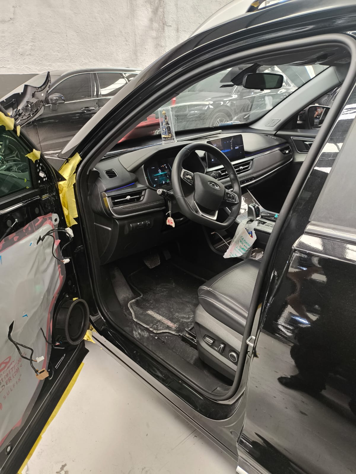 Troca de compressor de ar-condicionado automotivo